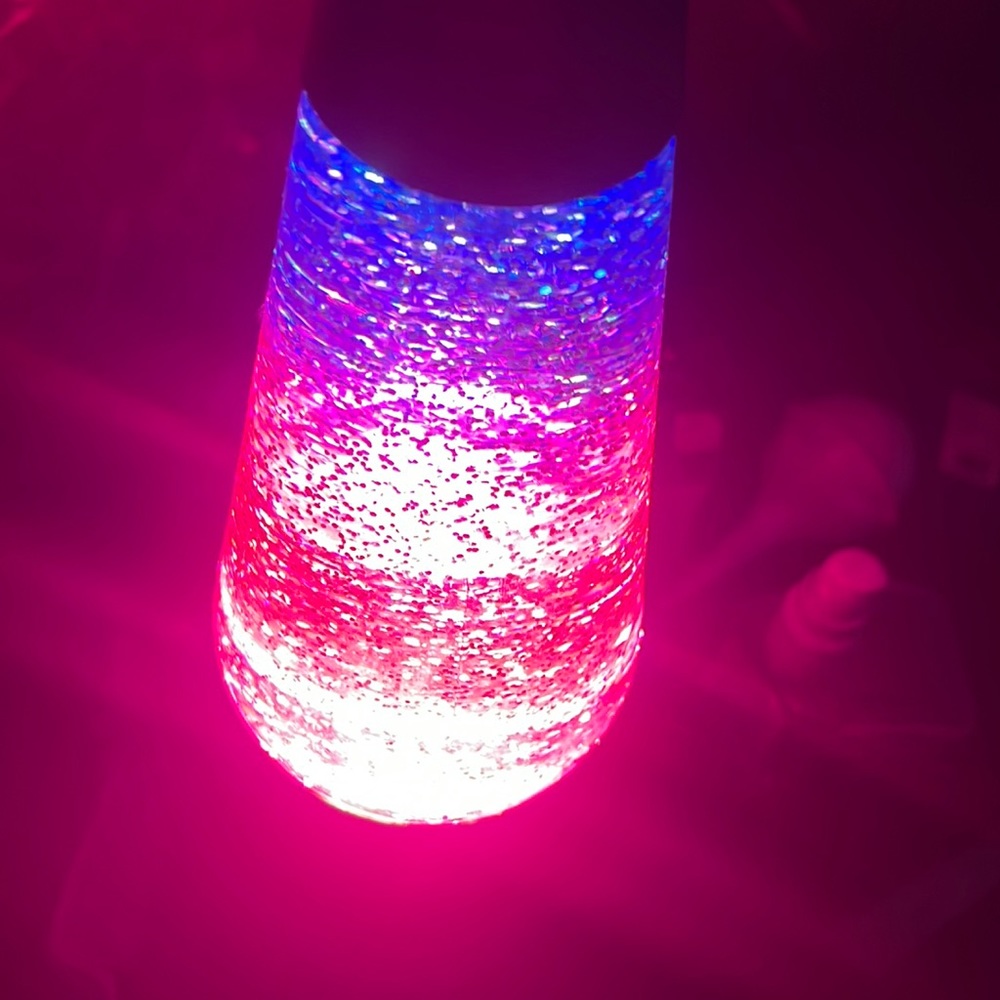 Lava lamp multi color lava lamp with floating stars